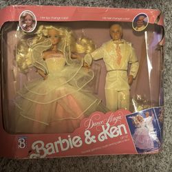 Barbie & Ken Wedding Doll Set
