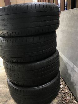 Pirelli Runflats 255/35/r19 and 225/40/r19