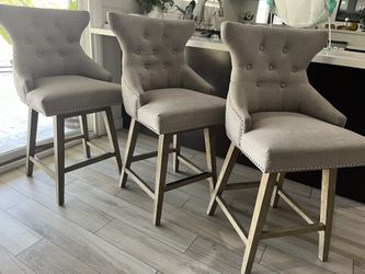 3 Bar chairs