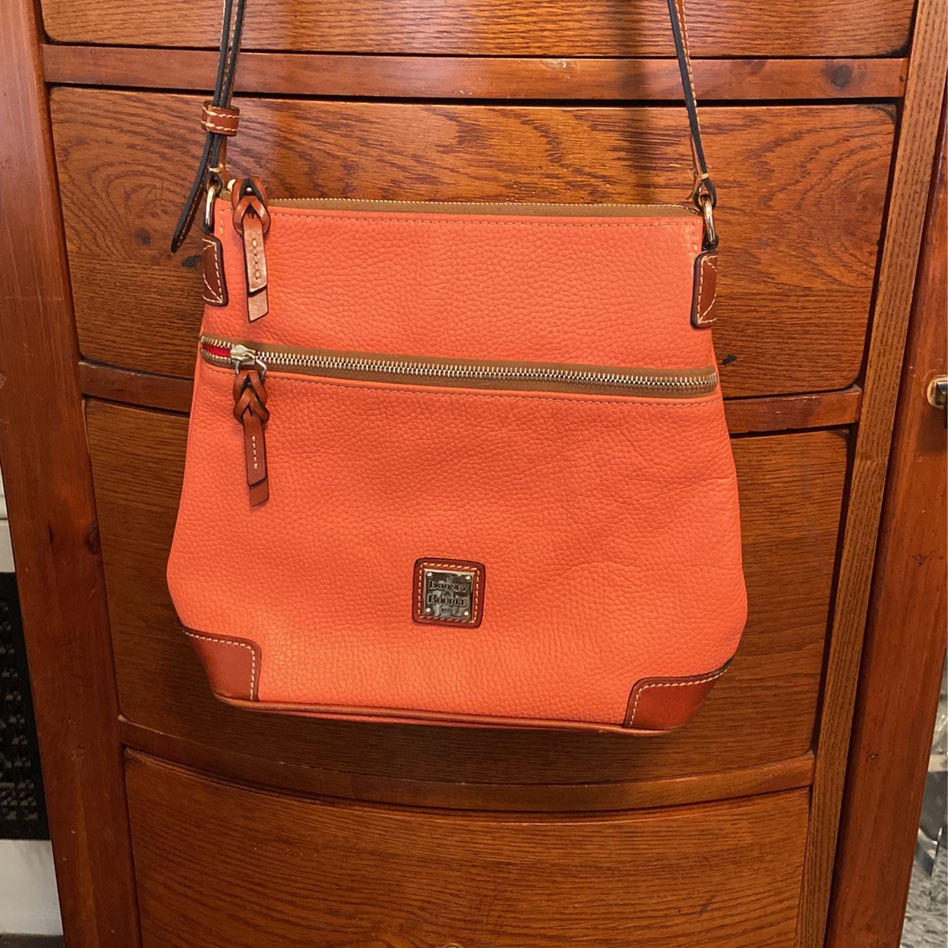 Dooney & Bourke Coral Pebbled Grain Crossbody
