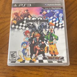Kingdom hearts, HD, 1.5 remix PS3 game.