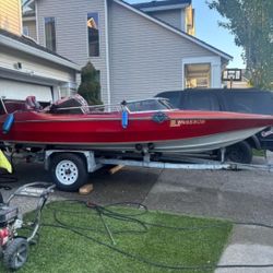 Speed Boat And Trailer 