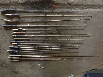 Vintage Fishing Rods Lot Of 20