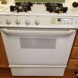GE PROFILE OVER RANGE MICROWAVE, GE GAS RANGE/STOVE  AND GE DISHWASHER