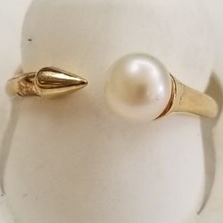 Gold Plated Sterling Silver Ring 