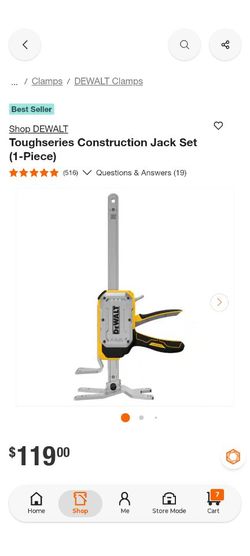 DEWALT
Toughseries Construction Jack