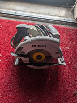 Craftsman's circular saw 13 amps