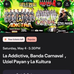 La Adictiva , Banda Carnaval - Santa Fe Springs Swap meet 