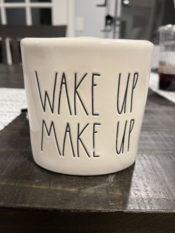 Rae Dunn Wake Up Make Up