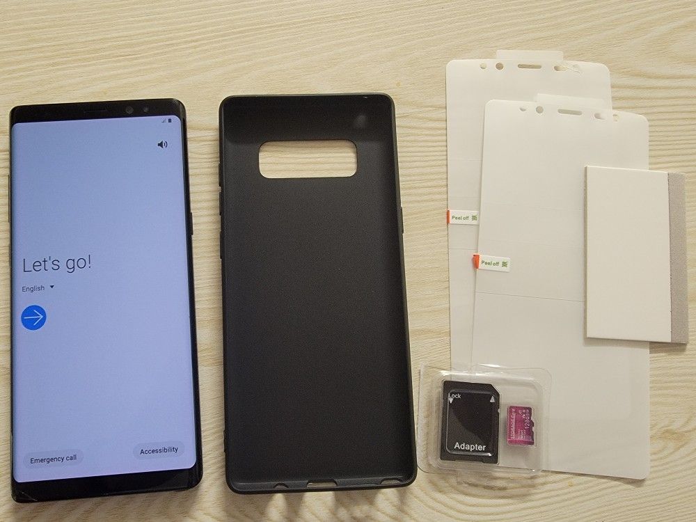 Samsung Galaxy Note 8 Unlocked W/ Accessories