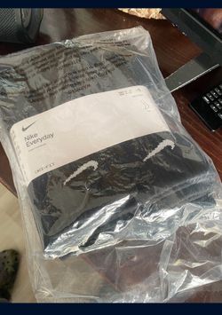 Nike Everyday Training Crew Socks Black 6 Pack