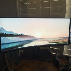 ViewSonic VP3481 34" UWQHD 100Hz Curved Monitor with USB Type C 100% sRGB HDR10 14-bit 3D LUT and Color Calibration for Video and Graphics