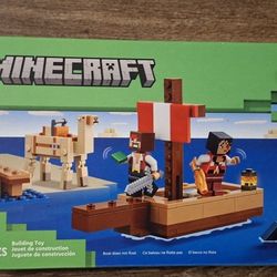 Lego,Minecraft.The Pirate Ship Voyage.21259