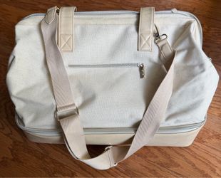 BÉIS Weekender Bag in Beige