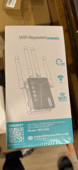  WiFi Extender Signal Booster for Home: Internet Repeater Range Covers Up to 999  Easy to Set Up: You can use PC/smartphone/laptop to set up. connect 