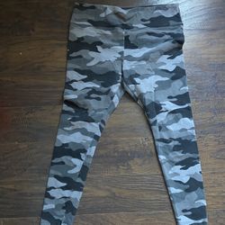XL Camo Leggings (black/gray) 