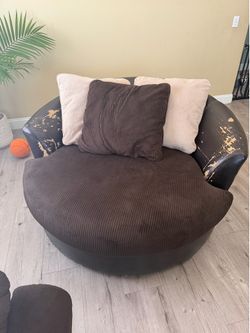 spinning loveseat