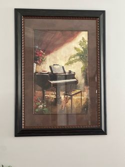 Wall Decor - Piano fine art print (Large)