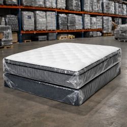 Brand New Queen Mattress & Box Spring – Warehouse Stock | Free Delivery 🚚
