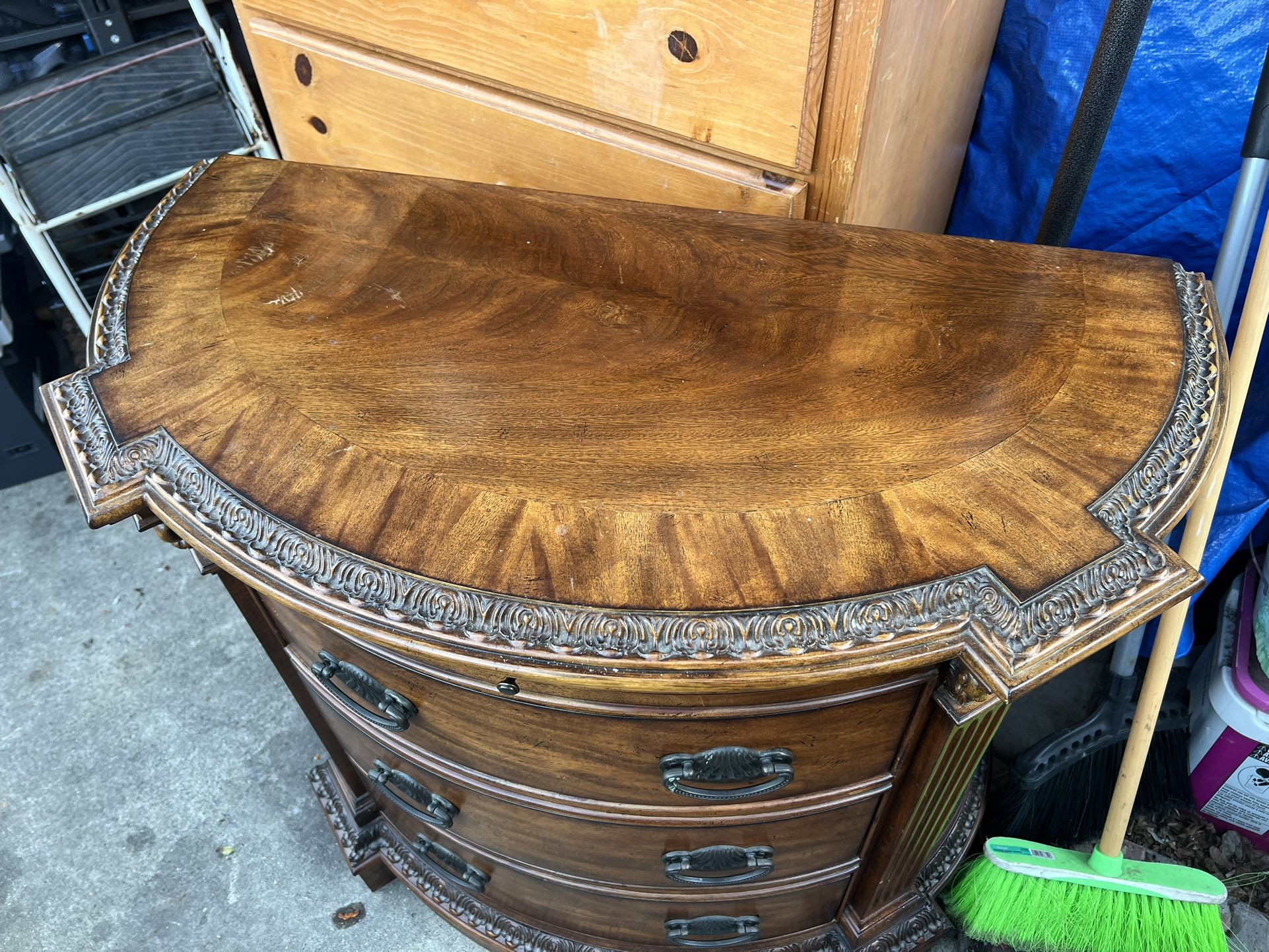 Wall Piece With Finished Wood.