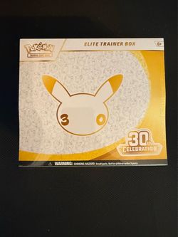 Pokemon 30th Celebration Elite Trainer Box