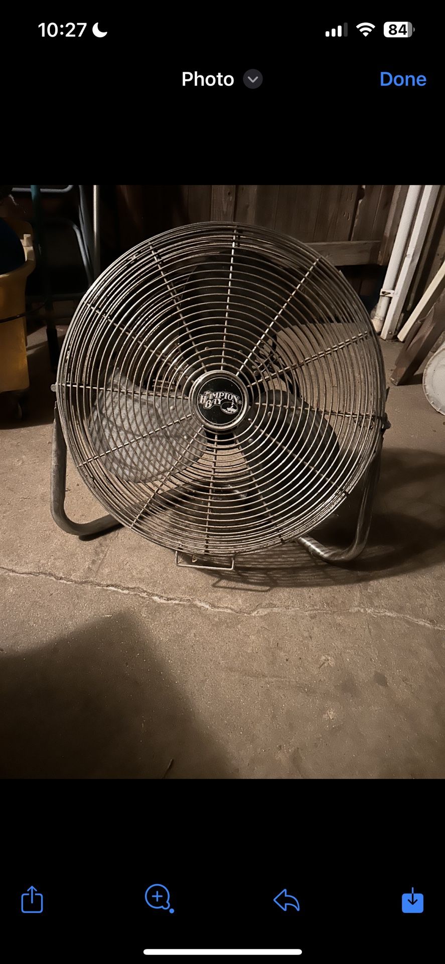 Floor fan Hampton Bay
