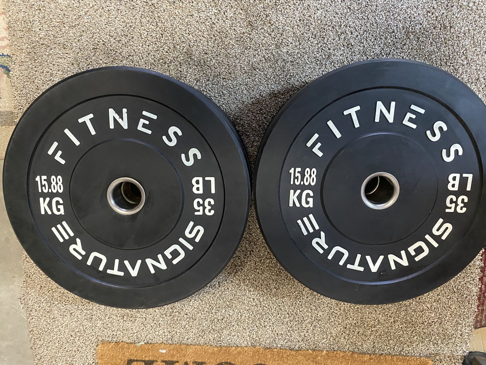 35lb. Signature Fitness Olympic Plates