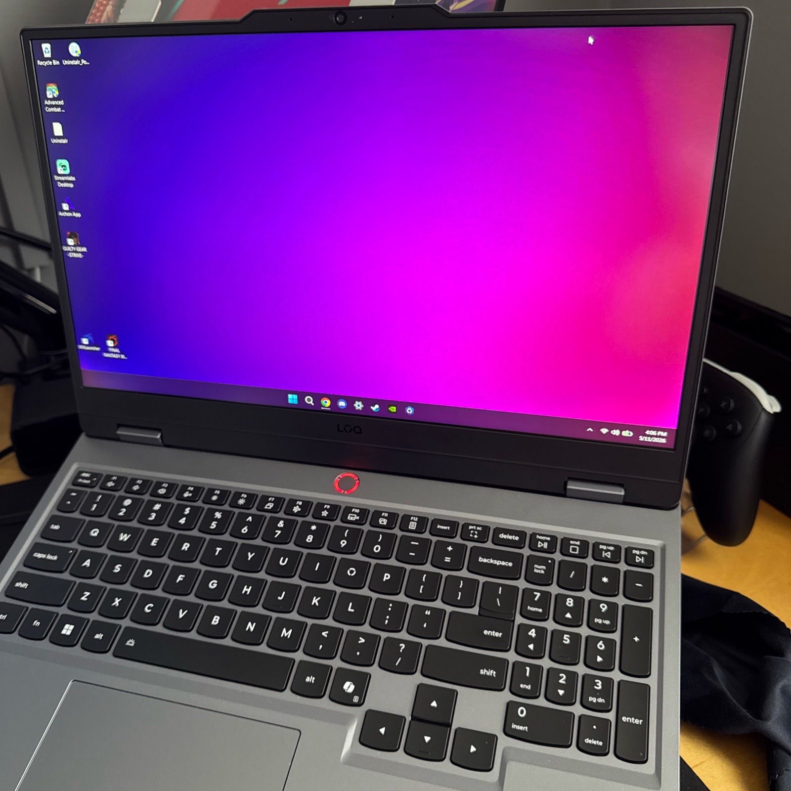 Lenovo - LOQ Laptop - Intel Core i5-13450HX - 32GB Memory - RTX 5050 - 1TB SSD
