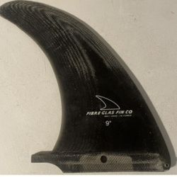 Fibre Glas Fin Co Surfboard Fin Made In USA 9” Fin