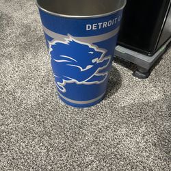 Detroit Lions Licensed Trash Can