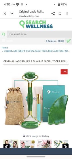New In Box Jade Roller