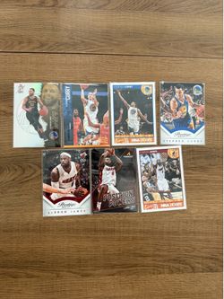Steph Curry/ LeBron James Card lot