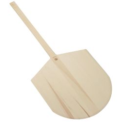 NEW 18" x 18" Wooden Tapered Pizza Peel with 24" Handle 407PPW181842 #3427
