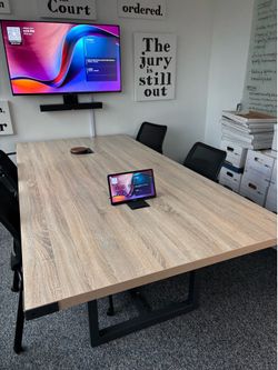 Modern conference table