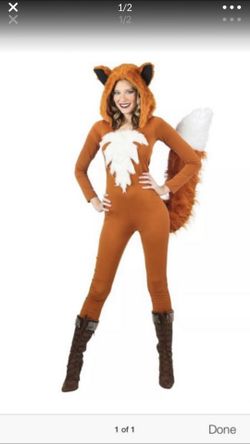 Fierce Fox Costume XS (Adult Size)