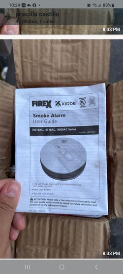 Ionization smoke alarm.