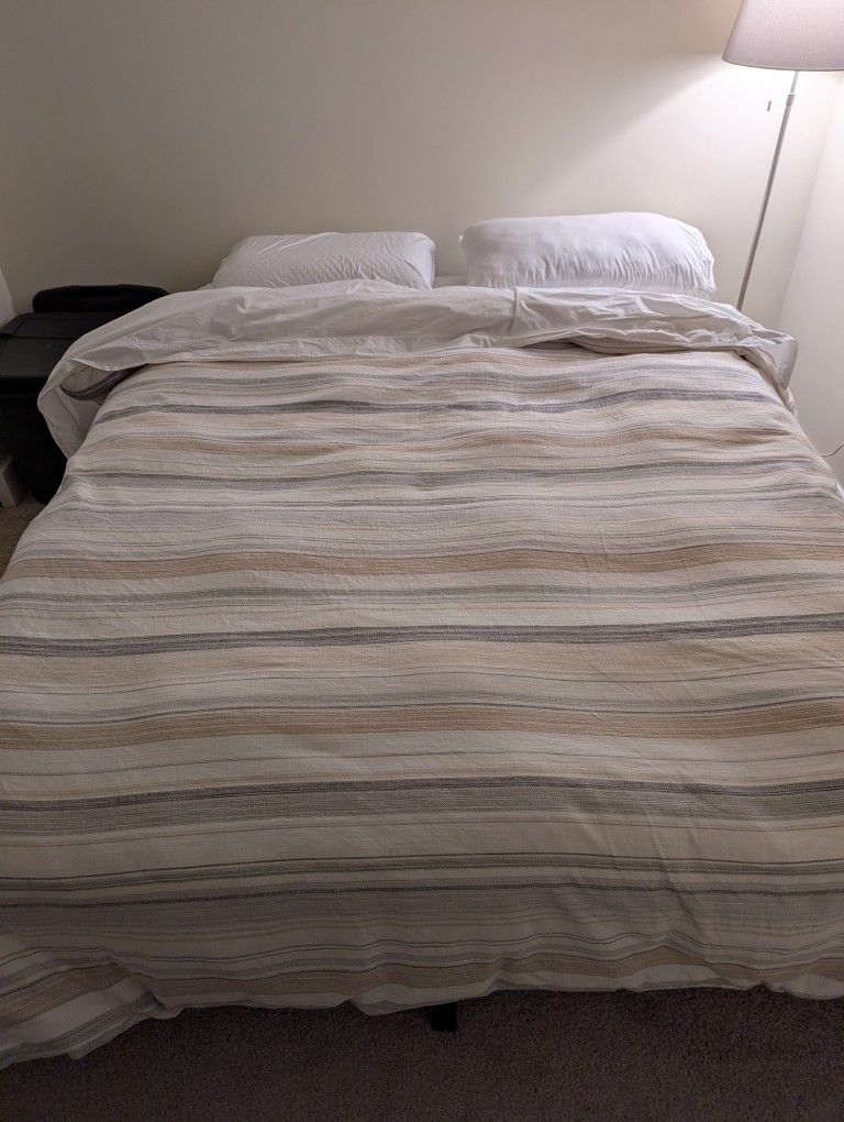 Queen Mattress And Metal Bed Frame