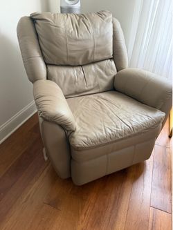 Leather Recliner/Rocker