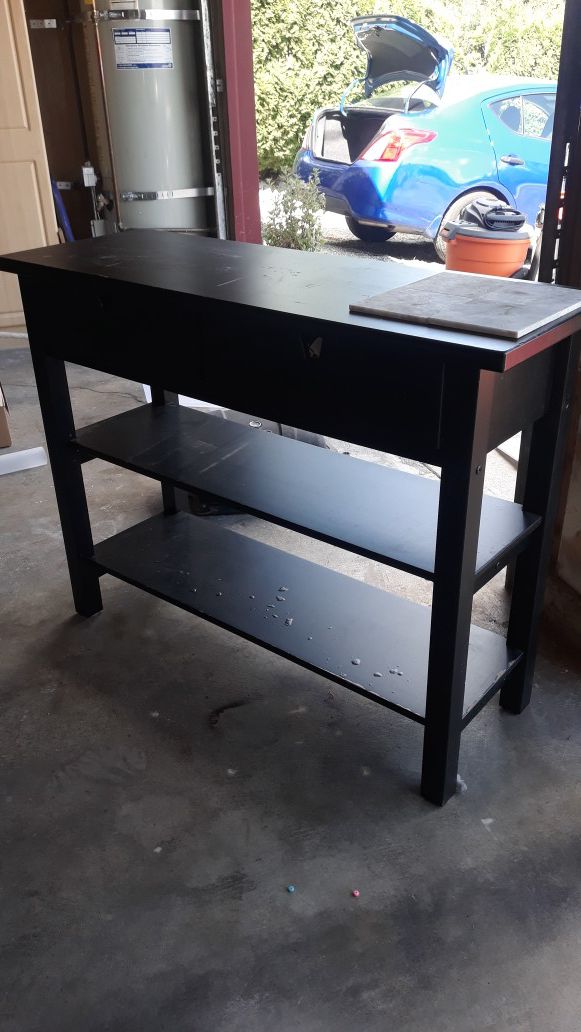Side table for kitchen or t.v. stand