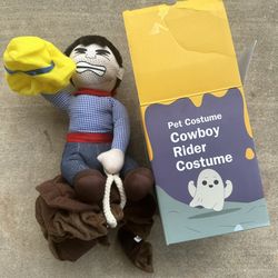 Pet Costume Cowboy Rider