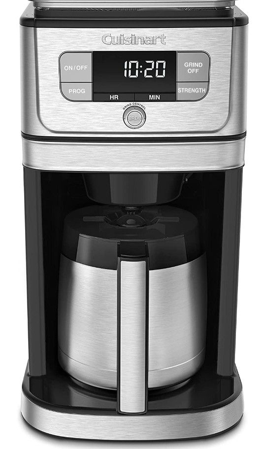 10 Cup Burr Grind And Brew Cuisinart DGB 850 Burr Grind Brew 10