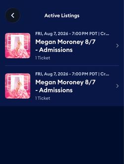 Megan Moroney Concert Tickets
