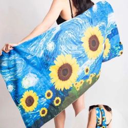 Beach Towel & Top Bag ( tell me what color you want)