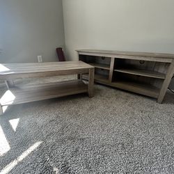 Entertainment Stand + Coffee Table Bundle
