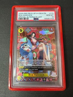 One piece boa luffy psa 10