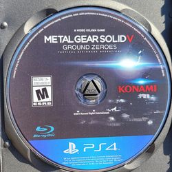 PS4 Game - Metal Gear Solid V Ground Zeroes (Preowned)