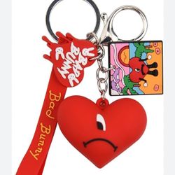 Bad Bunny. Keychain. Llavero