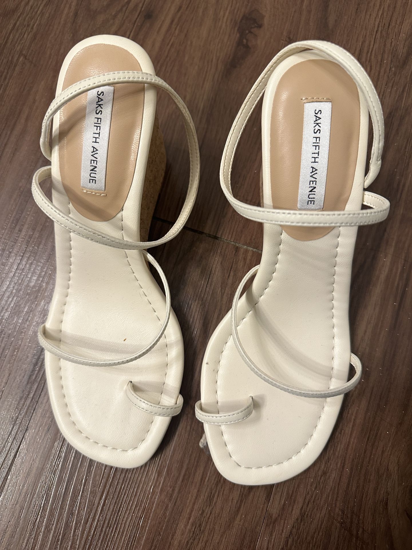 Wedge Real Leather Women’s Shoes Size 6