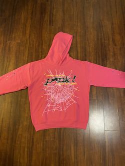 Large Pink Punk spider hoodie BRAND NEW NEGOTIABLE