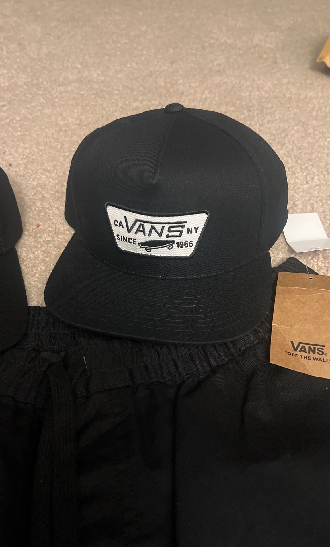 Vans Shorts and Hat
